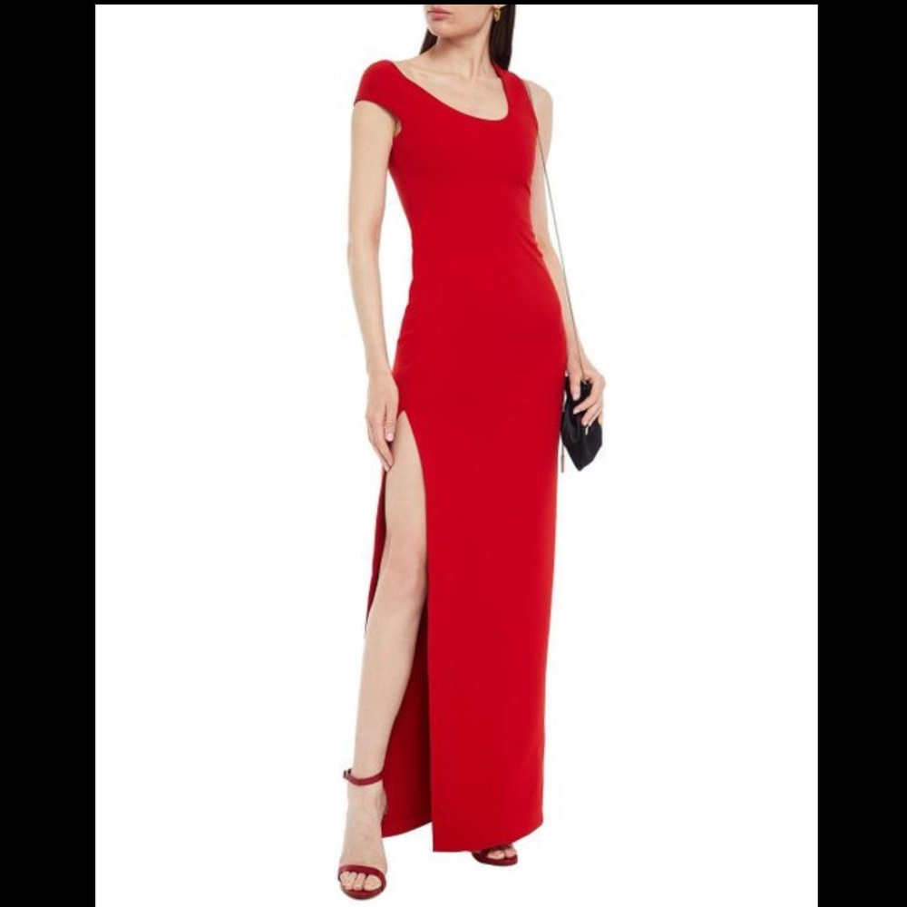Solace London Red Maxi Dress